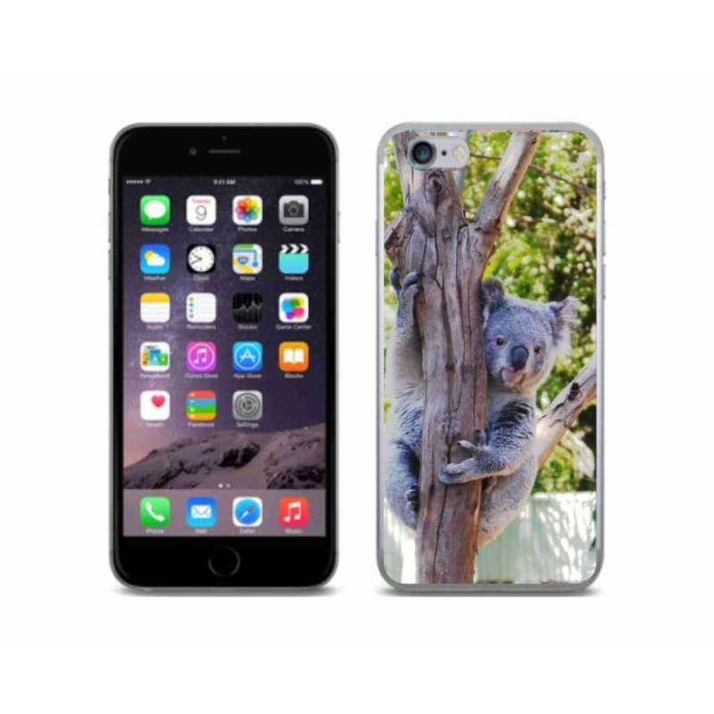 Gelový kryt mmCase na mobil iPhone 6/6S - koala