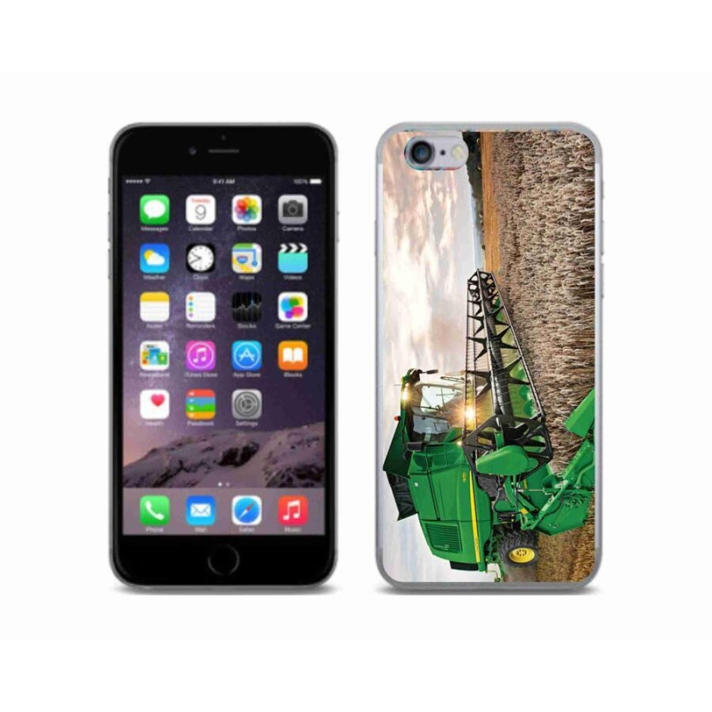 Gelový kryt mmCase na mobil iPhone 6/6S - kombajn