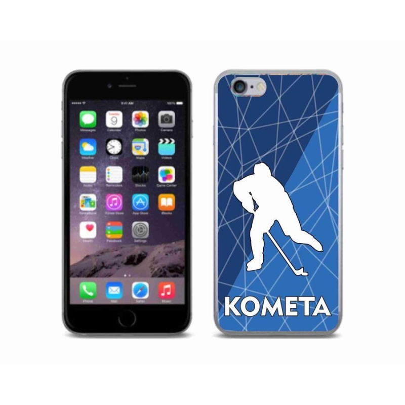 Gelový kryt mmCase na mobil iPhone 6/6S - Kometa