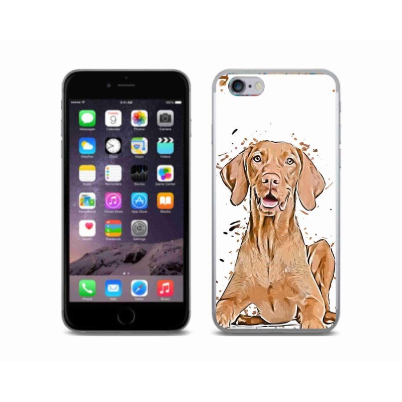Gelový kryt mmCase na mobil iPhone 6/6S - maďar