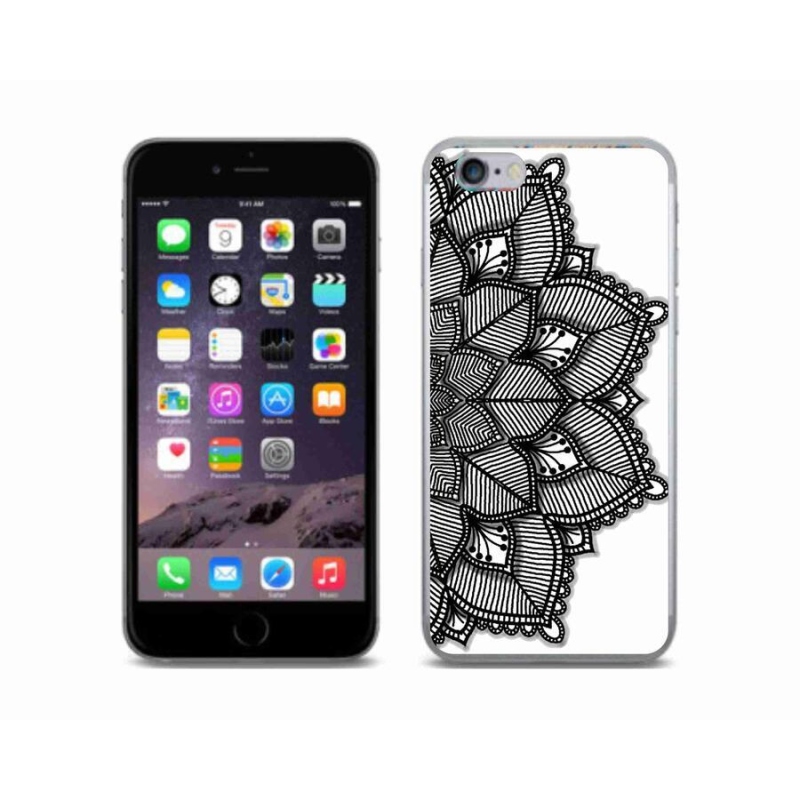 Gelový kryt mmCase na mobil iPhone 6/6S - mandala