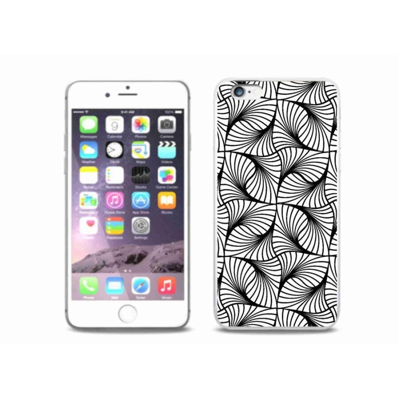 Gelový kryt mmCase na mobil iPhone 6/6S Plus - abstrakt 11