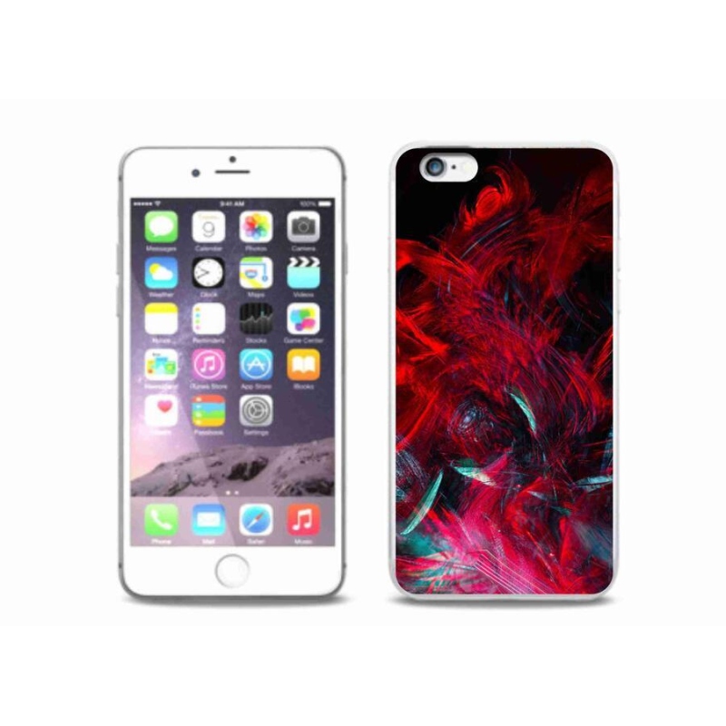 Gelový kryt mmCase na mobil iPhone 6/6S Plus - abstrakt 16