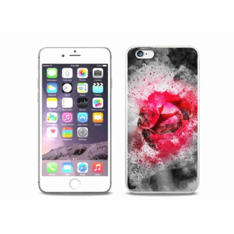 Gelový kryt mmCase na mobil iPhone 6/6S Plus - abstrakt 9