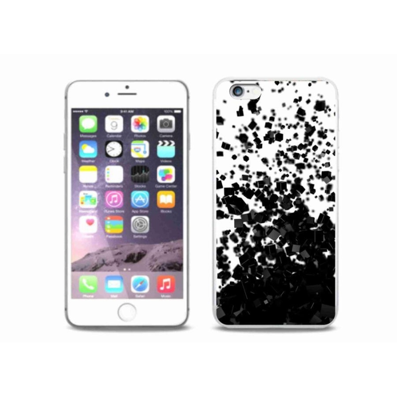 Gelový kryt mmCase na mobil iPhone 6/6S Plus - abstraktní vzor 1