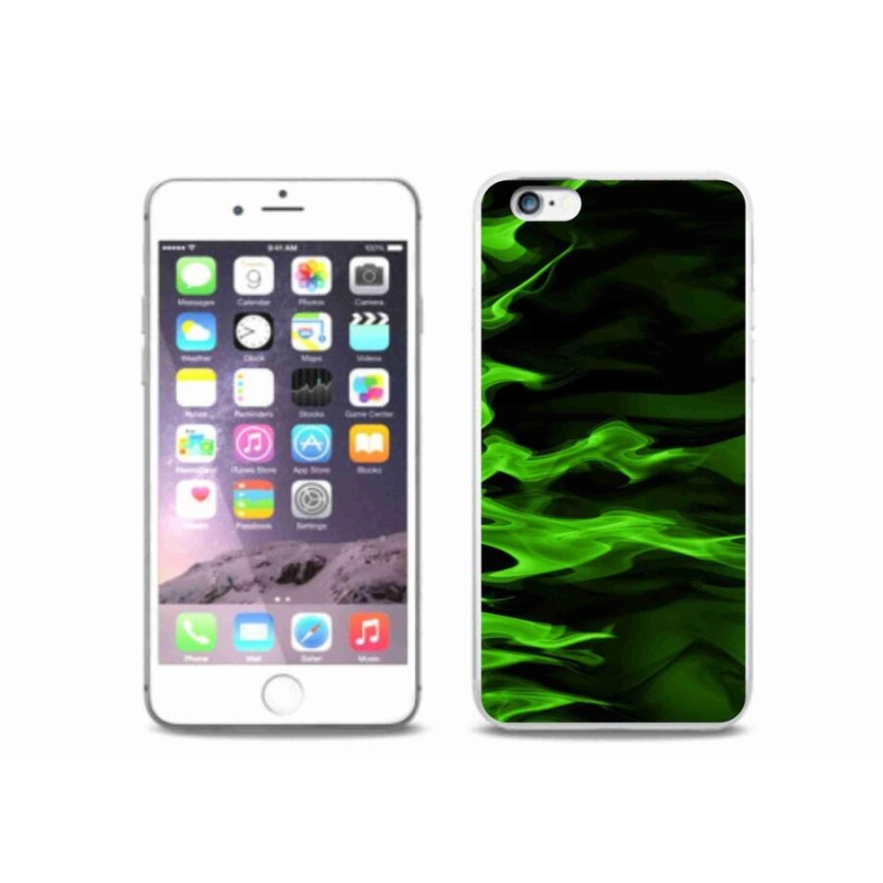 Gelový kryt mmCase na mobil iPhone 6/6S Plus - abstraktní vzor 10