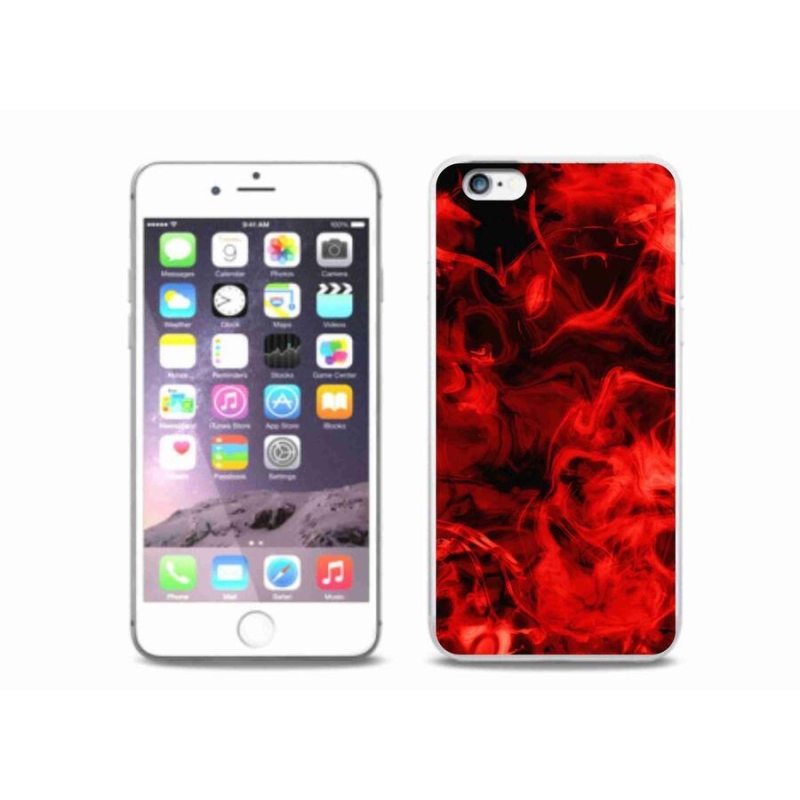 Gelový kryt mmCase na mobil iPhone 6/6S Plus - abstraktní vzor 11