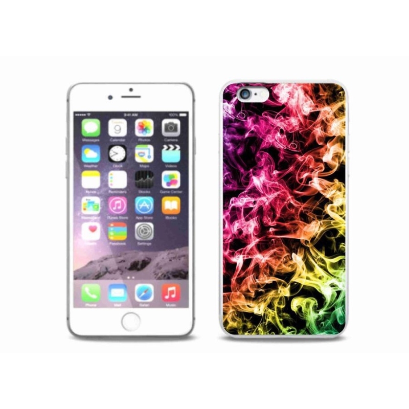Gelový kryt mmCase na mobil iPhone 6/6S Plus - abstraktní vzor 6