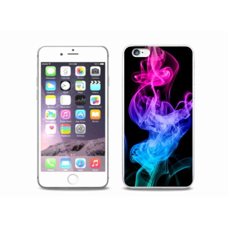 Gelový kryt mmCase na mobil iPhone 6/6S Plus - abstraktní vzor 8