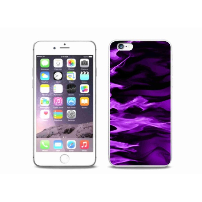 Gelový kryt mmCase na mobil iPhone 6/6S Plus - abstraktní vzor 9