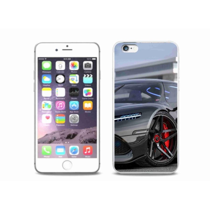 Gelový kryt mmCase na mobil iPhone 6/6S Plus - auto 5