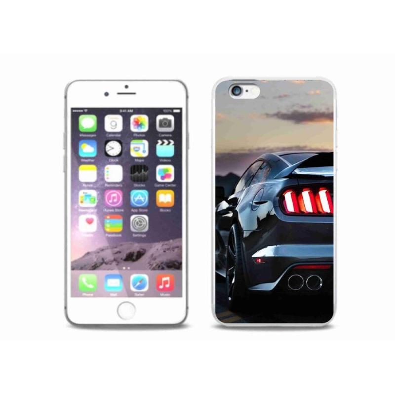Gelový kryt mmCase na mobil iPhone 6/6S Plus - auto 7