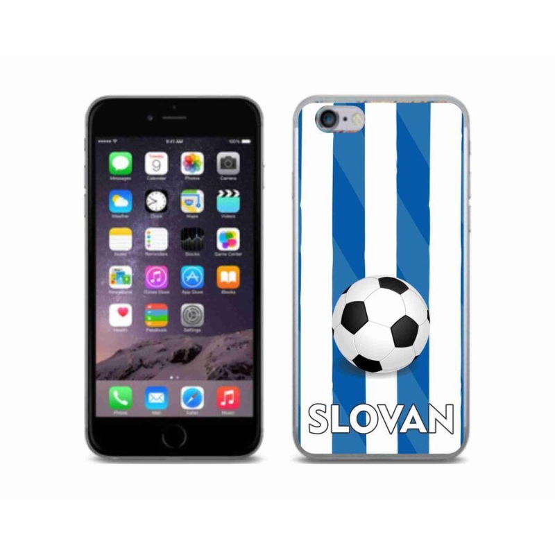 Gelový kryt mmCase na mobil iPhone 6/6S - Slovan