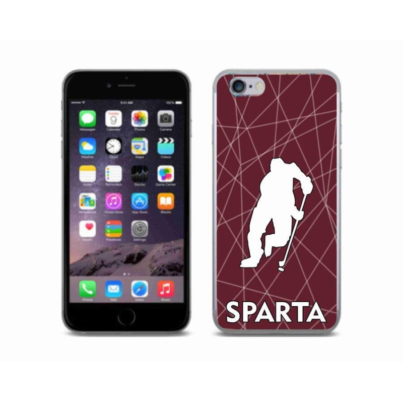 Gelový kryt mmCase na mobil iPhone 6/6S - Sparta