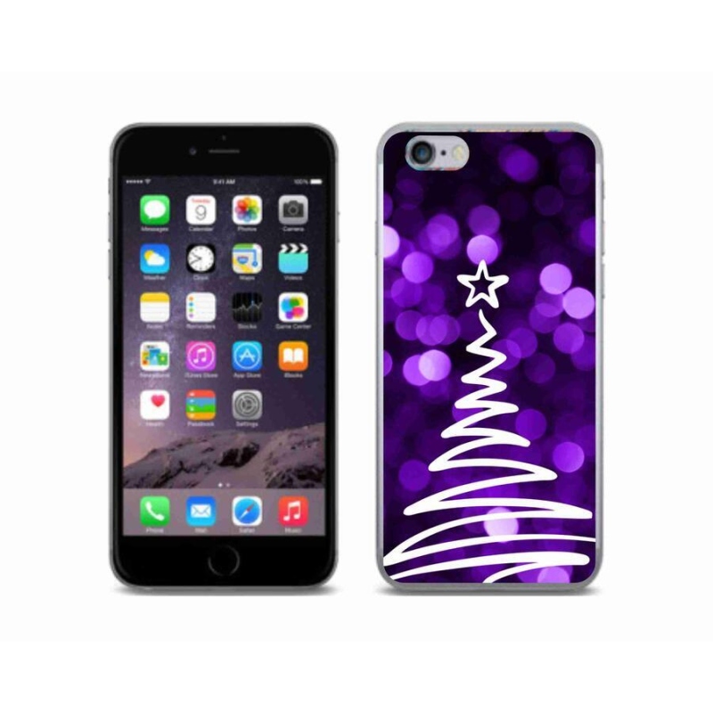Gelový kryt mmCase na mobil iPhone 6/6S - stromek
