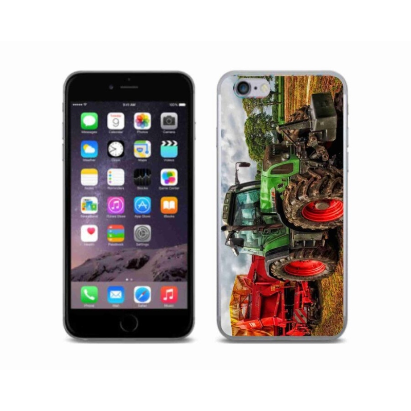 Gelový kryt mmCase na mobil iPhone 6/6S - traktor 4
