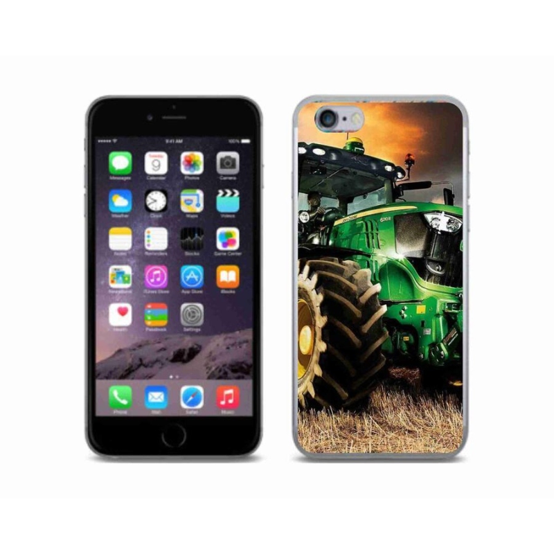 Gelový kryt mmCase na mobil iPhone 6/6S - traktor