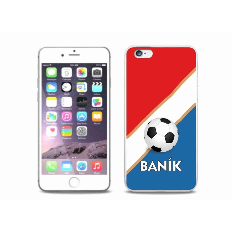 Gelový kryt mmCase na mobil iPhone 6 Plus/6S Plus - Baník