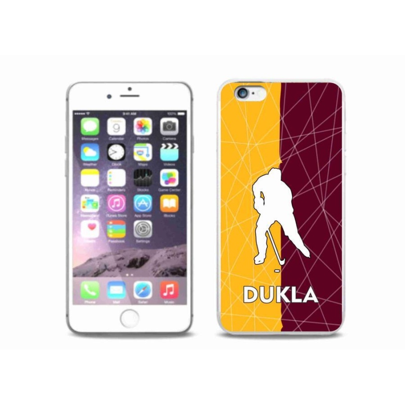 Gelový kryt mmCase na mobil iPhone 6 Plus/6S Plus - Dukla