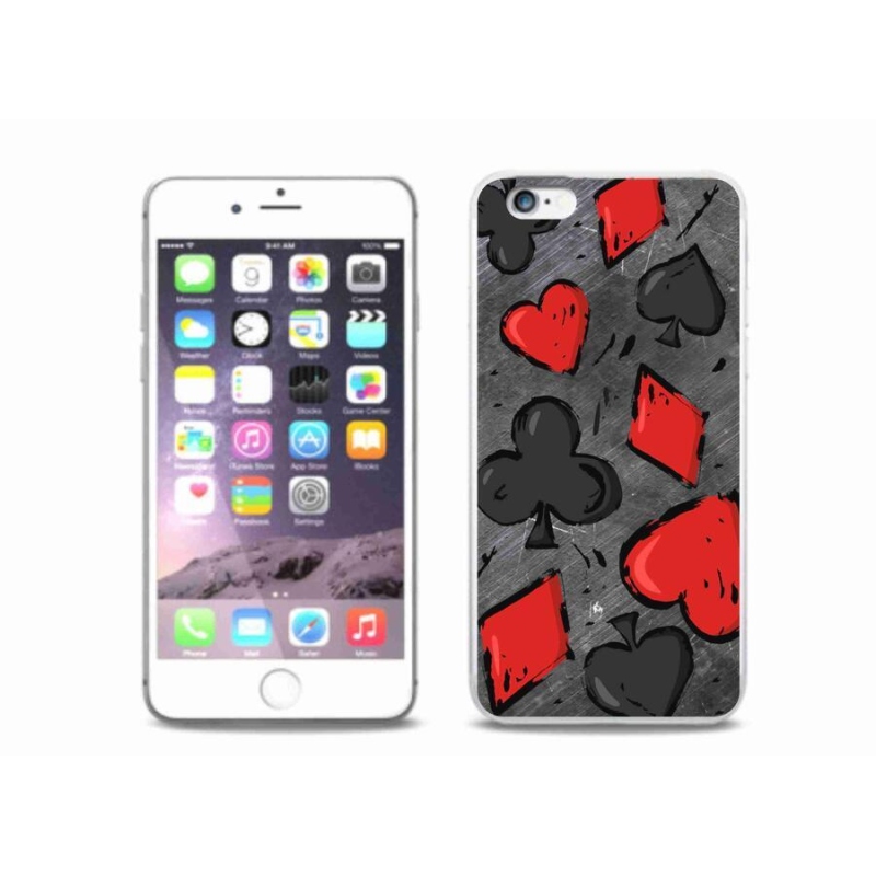 Gelový kryt mmCase na mobil iPhone 6 Plus/6S Plus - karta 1