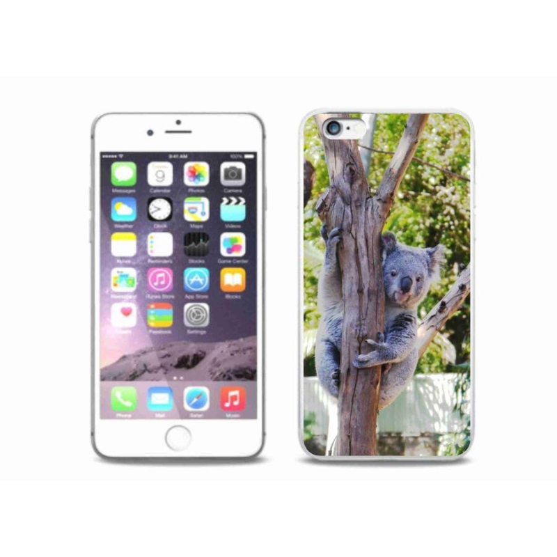 Gelový kryt mmCase na mobil iPhone 6 Plus/6S Plus - koala