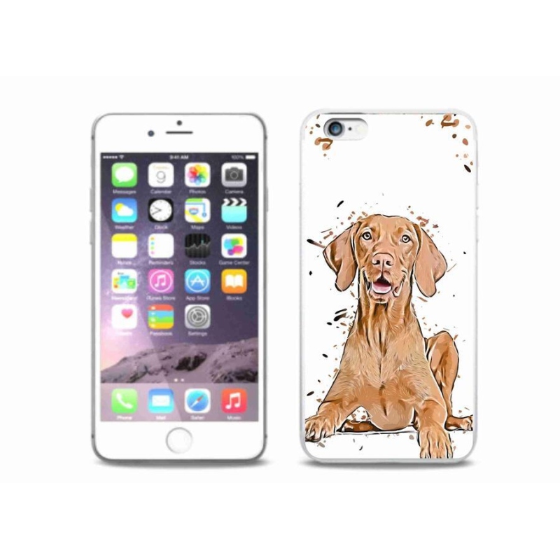 Gelový kryt mmCase na mobil iPhone 6 Plus/6S Plus - maďar