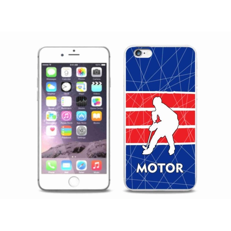 Gelový kryt mmCase na mobil iPhone 6 Plus/6S Plus - Motor