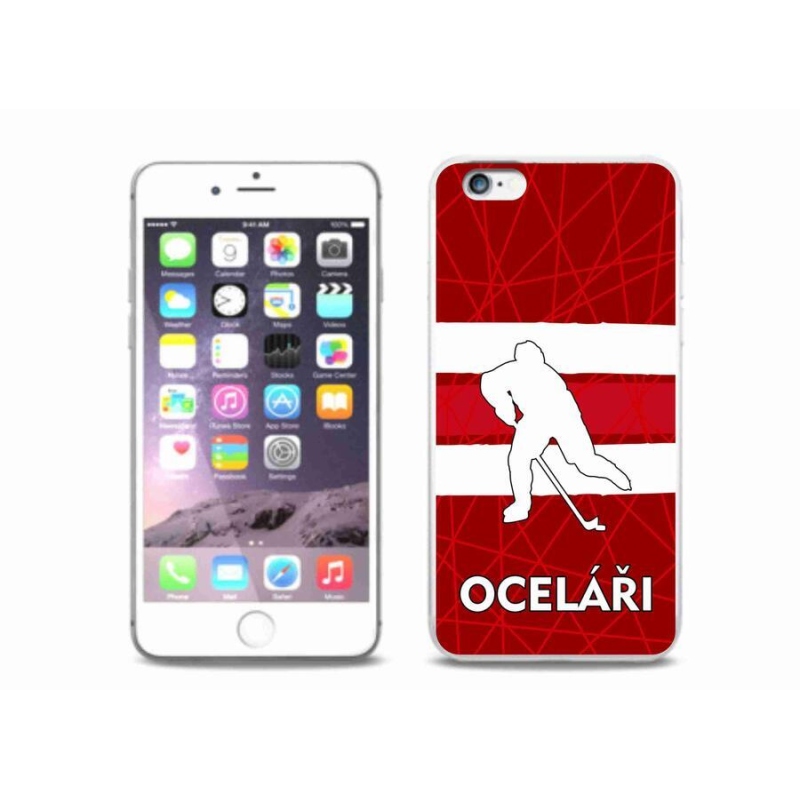 Gelový kryt mmCase na mobil iPhone 6 Plus/6S Plus - Oceláři