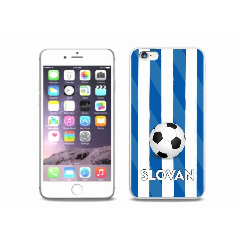 Gelový kryt mmCase na mobil iPhone 6 Plus/6S Plus - Slovan
