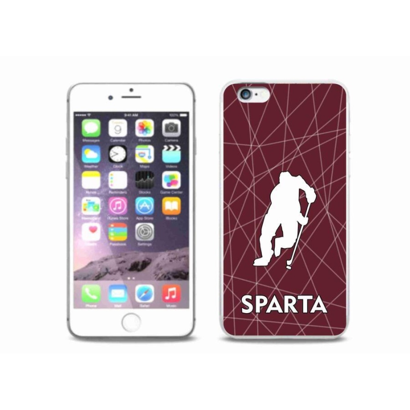Gelový kryt mmCase na mobil iPhone 6 Plus/6S Plus - Sparta