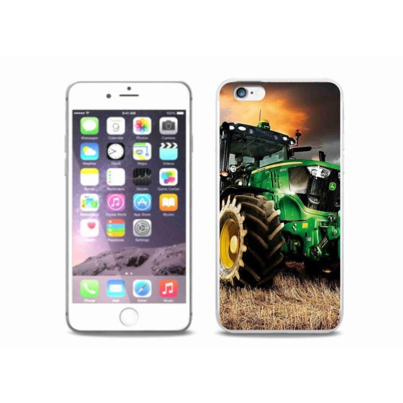 Gelový kryt mmCase na mobil iPhone 6 Plus/6S Plus - traktor