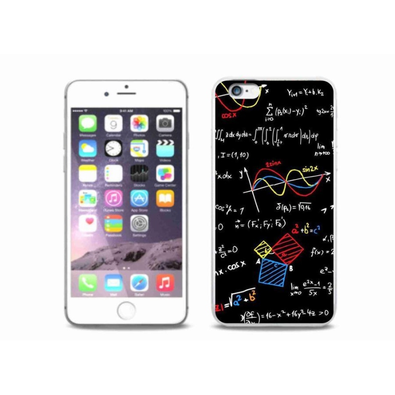 Gelový kryt mmCase na mobil iPhone 6 Plus/6S Plus - vzorečky