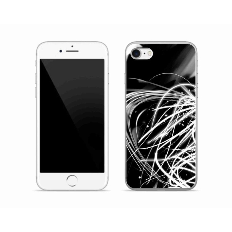 Gelový kryt mmCase na mobil iPhone 7 - abstrakt 2