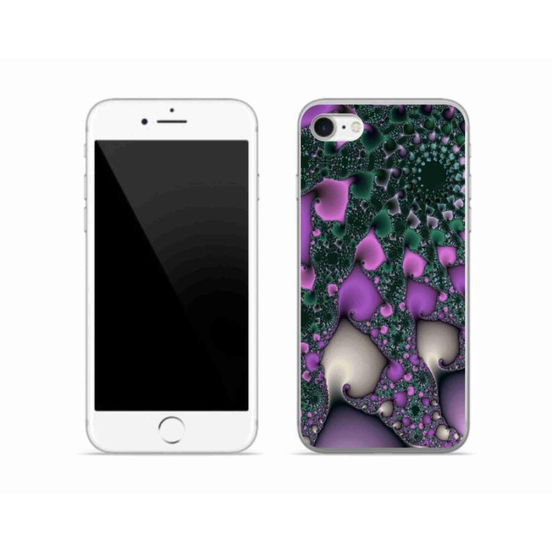 Gelový kryt mmCase na mobil iPhone 7 - abstrakt 7