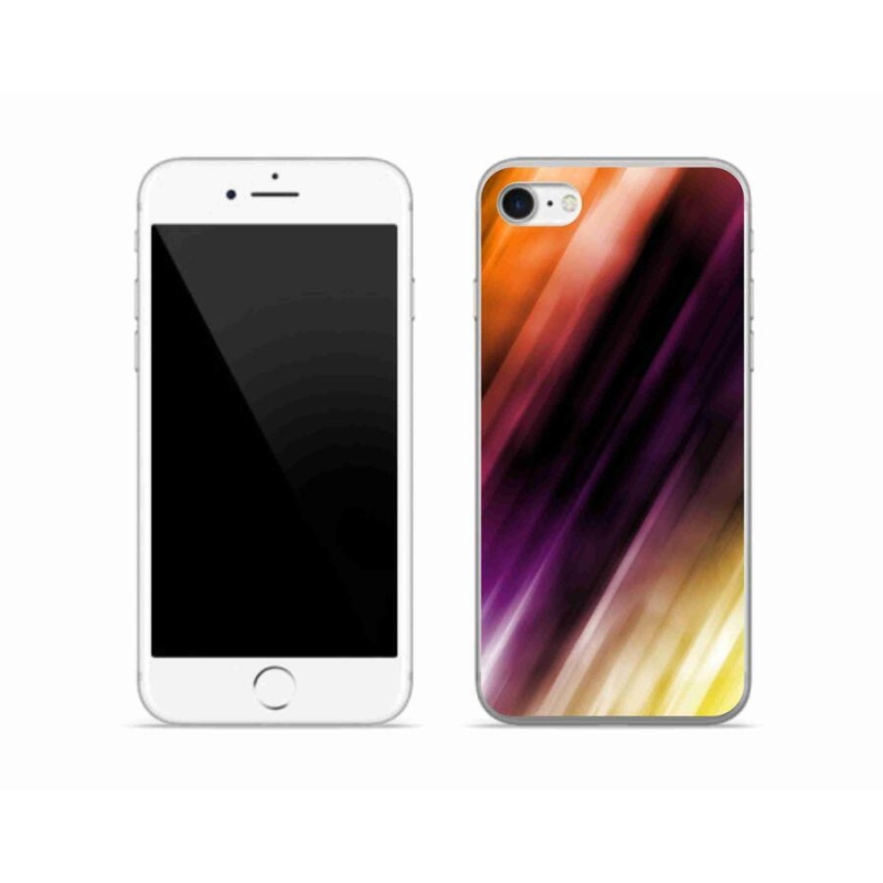 Gelový kryt mmCase na mobil iPhone 7 - abstraktní vzor 5