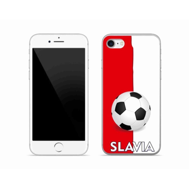 Gelový kryt mmCase na mobil iPhone 7 - fotbal 2