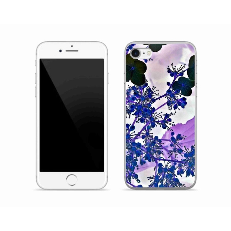 Gelový kryt mmCase na mobil iPhone 7 - květ hortenzie