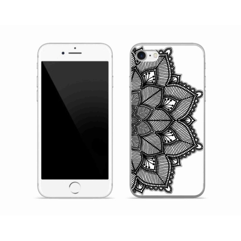 Gelový kryt mmCase na mobil iPhone 7 - mandala