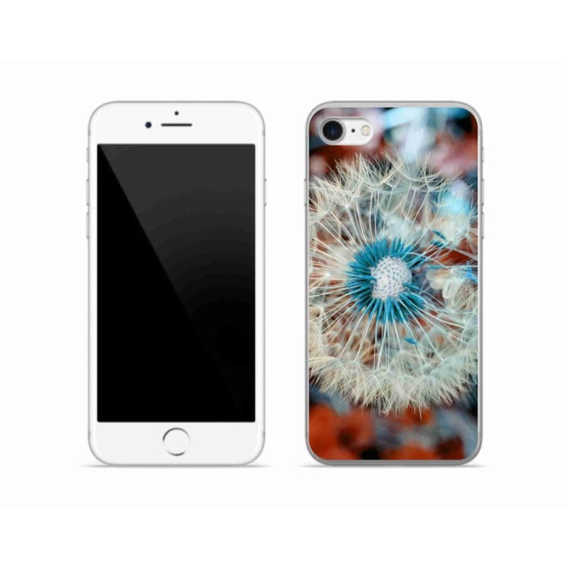 Gelový kryt mmCase na mobil iPhone 7 - odkvetlá pampeliška 1