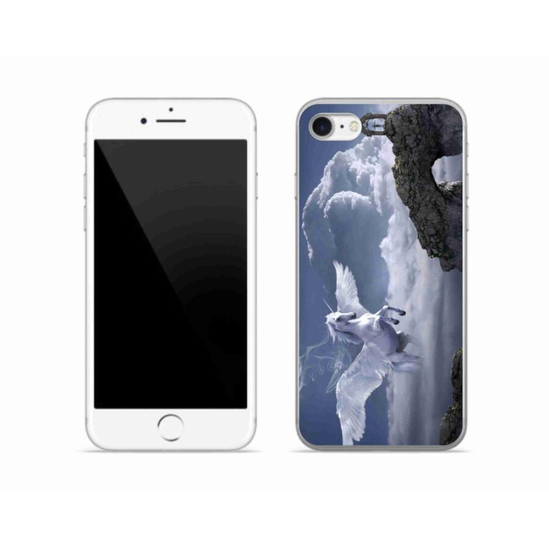Gelový kryt mmCase na mobil iPhone 7 - pegas
