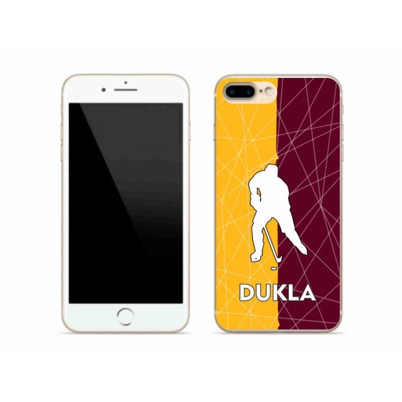 Gelový kryt mmCase na mobil iPhone 7 Plus - Dukla