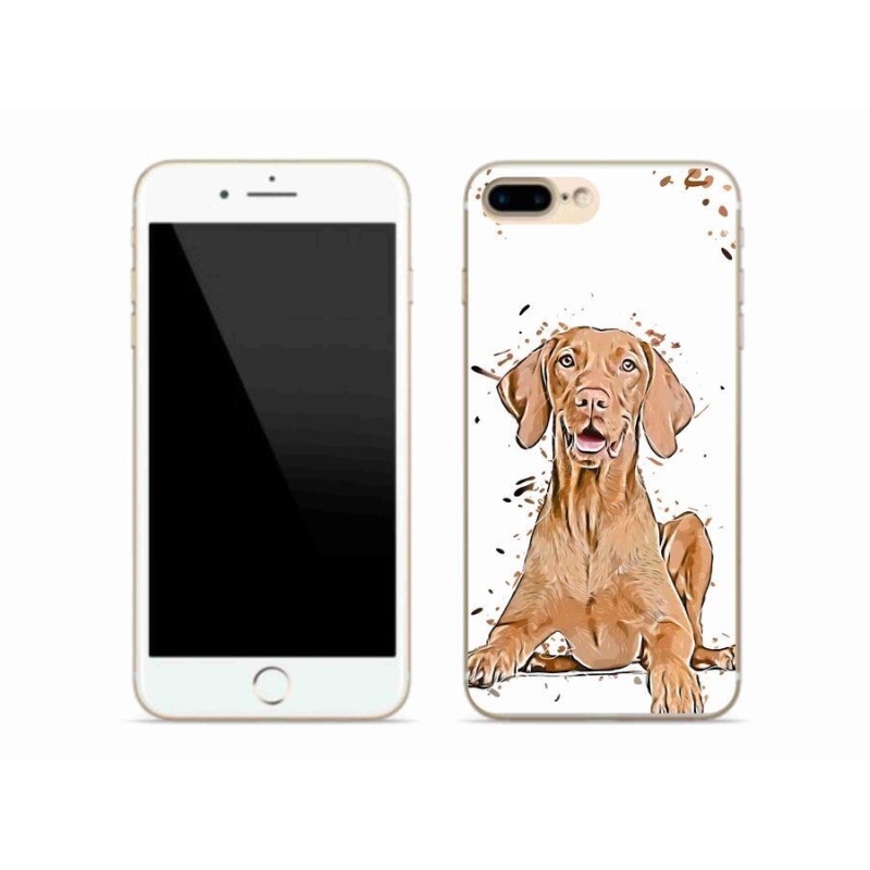 Gelový kryt mmCase na mobil iPhone 7 Plus - maďar