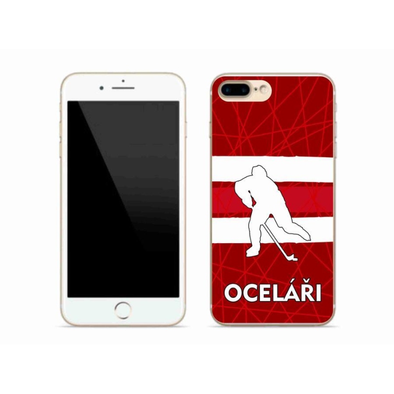 Gelový kryt mmCase na mobil iPhone 7 Plus - Oceláři