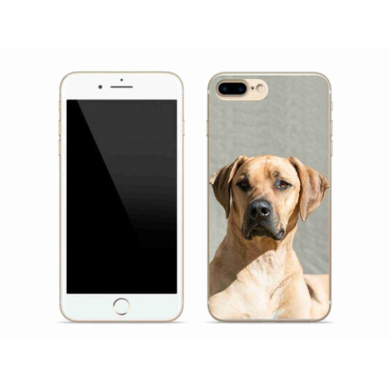 Gelový kryt mmCase na mobil iPhone 7 Plus - ridgeback