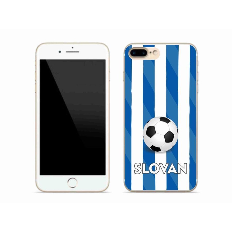 Gelový kryt mmCase na mobil iPhone 7 Plus - Slovan