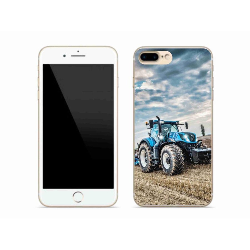 Gelový kryt mmCase na mobil iPhone 7 Plus - traktor 2