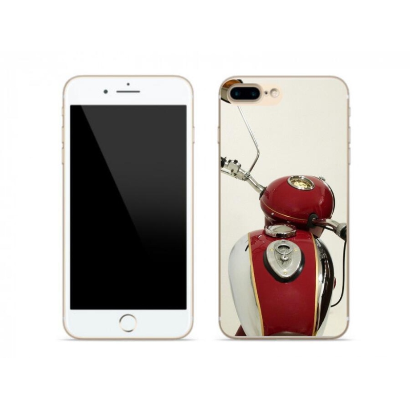 Gelový kryt mmCase na mobil iPhone 7 Plus - veterán