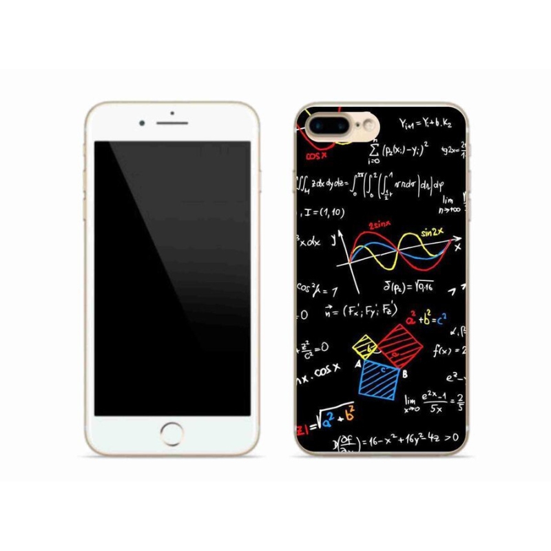 Gelový kryt mmCase na mobil iPhone 7 Plus - vzorečky