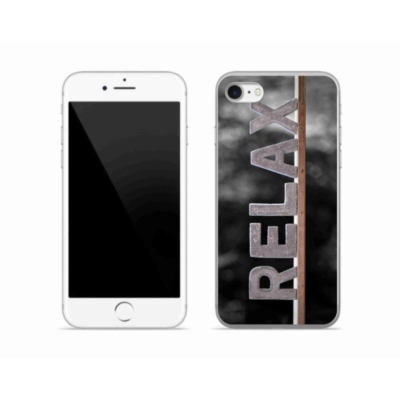 Gelový kryt mmCase na mobil iPhone 7 - relax 1