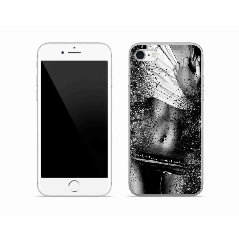 Gelový kryt mmCase na mobil iPhone 7 - sexy žena 1